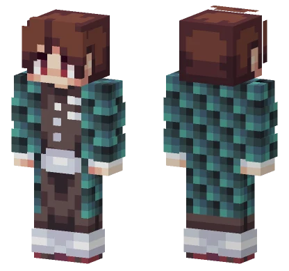Tanjiro Kamado Hive Style Minecraft skin