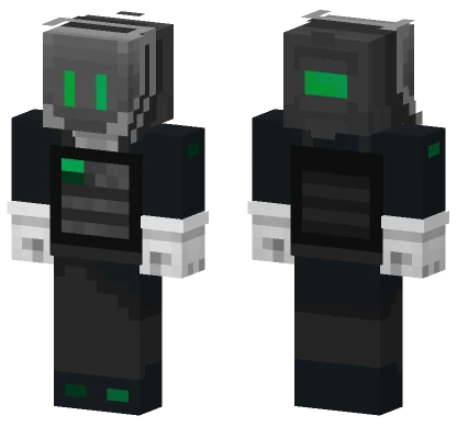 Tanker Robot Minecraft skin