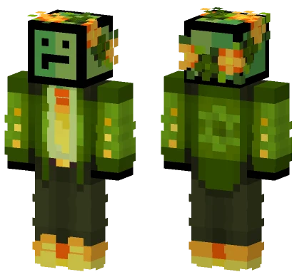 Tapl Lime Llamas MCC Minecraft skin