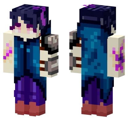 Taro The Wasteland Survivor Minecraft skin