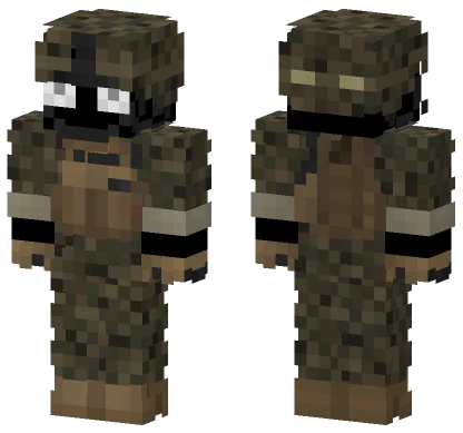 Taskdodger Soldier Minecraft skin