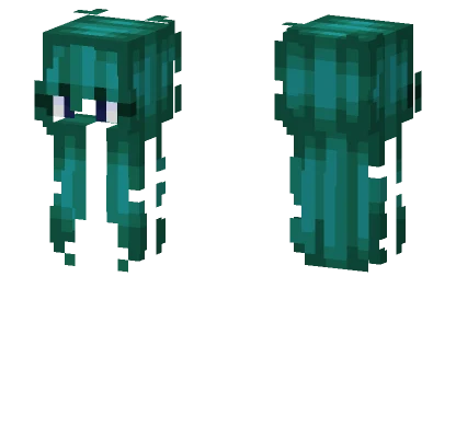 Teal Hb Long Minecraft skin
