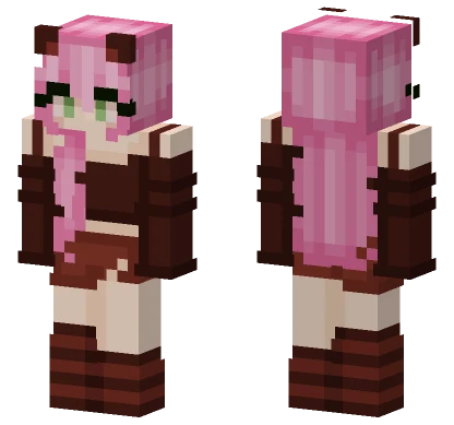 Team Scar Brown Socks Minecraft skin