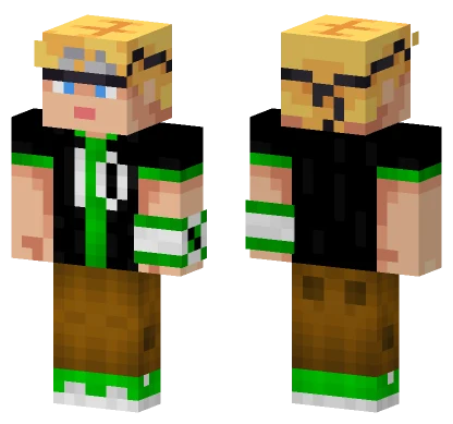 Team Yellow Yaks Minecraft skin
