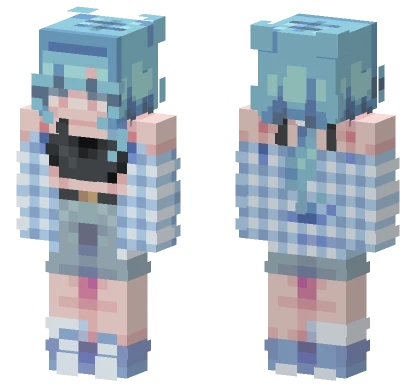 Tear In My Heart Pce Minecraft skin