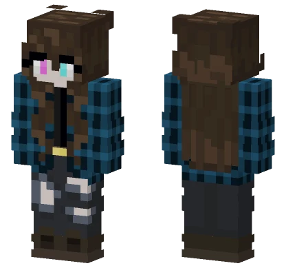 Techno Sleep Minecraft skin