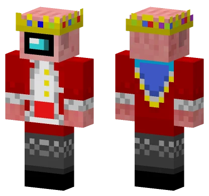 Technoblade Among Us Minecraft skin