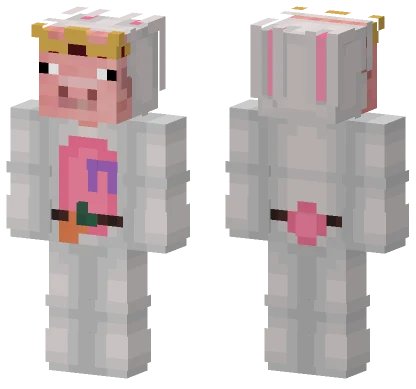 Technoblade Bunny Minecraft skin