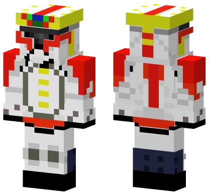 Technoblade Clone Trooper Minecraft skin