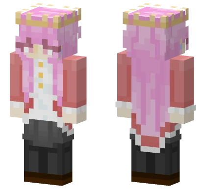 Technoblade Girl Version Minecraft skin