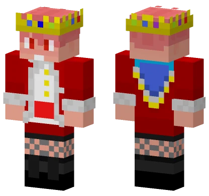 Technoblade Human Skin Minecraft skin