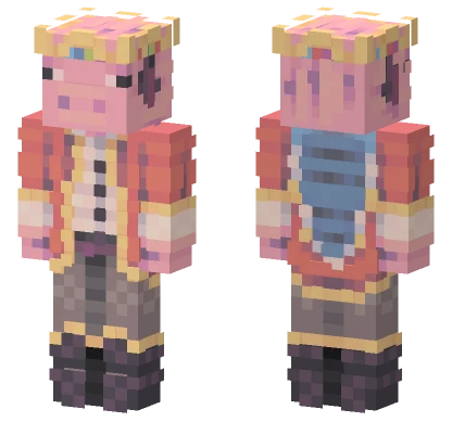 Technoblade Never Dies Minecraft skin