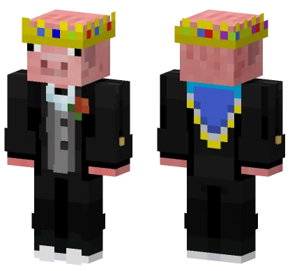Technoblade Never Dies Gentleman Minecraft skin