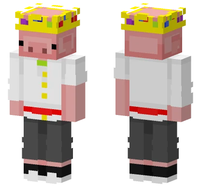 Technoblade Never Dies Red Clothing Minecraft skin