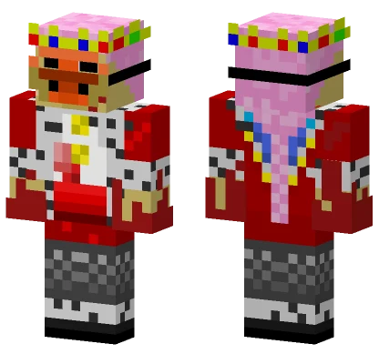 Technoblade Pig Mask Edition Minecraft skin