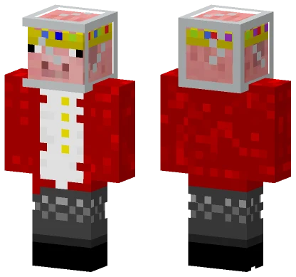 Technoblade Space Suit Minecraft skin