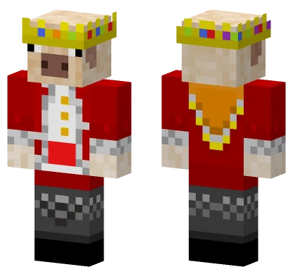 Technoblade Warm Pig Minecraft skin