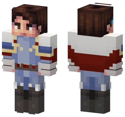 Tecno Blue Outfit Minecraft skin