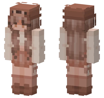 Teddy Bear Skin Minecraft skin