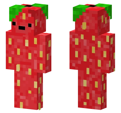 Teddyberry Strawberry Minecraft skin