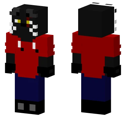 Tedsters67 Red Blue Minecraft skin
