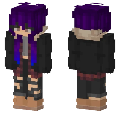 Teen Minecraft skin