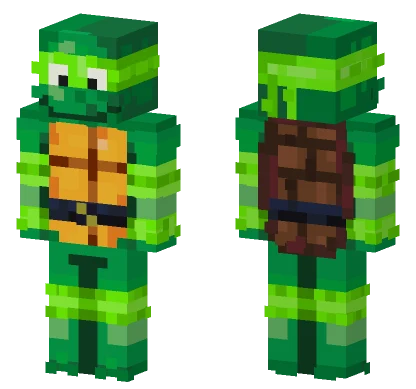 Temo Green Creature Minecraft skin