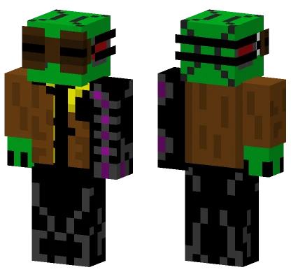Terrillion Red Ear Inuit Goggles Minecraft skin