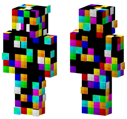 Tessellation Tetris Minecraft skin