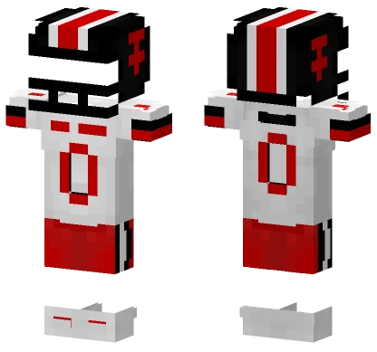 Texas Tech Away Minecraft skin