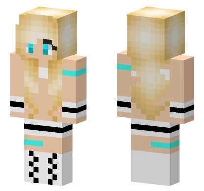 Tfv Gamergirl Minecraft skin