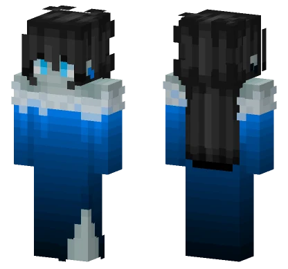 Thalassophobia Blue Outfit Minecraft skin