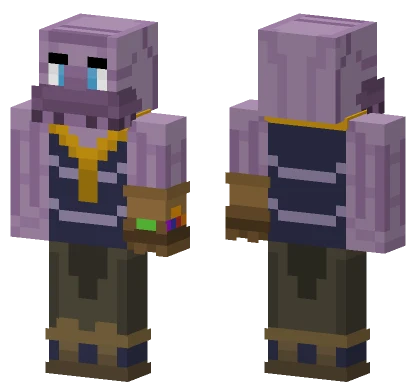 Thanos Skin Minecraft skin