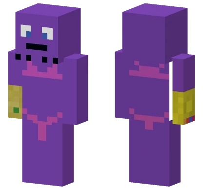 Thanos Summertime Marvel Rivals Minecraft skin