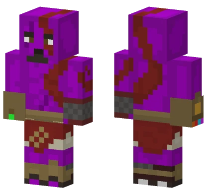 Thanos X Kratos Minecraft skin