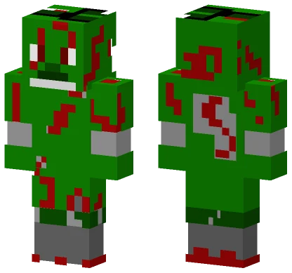 The Animatronic Springtrap Minecraft skin