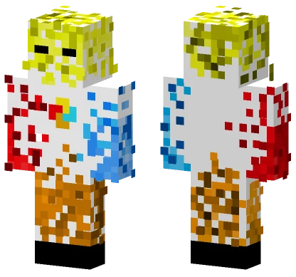The Birth of the Elementals Minecraft skin