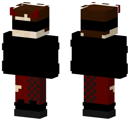 The Blind Demon Minecraft skin