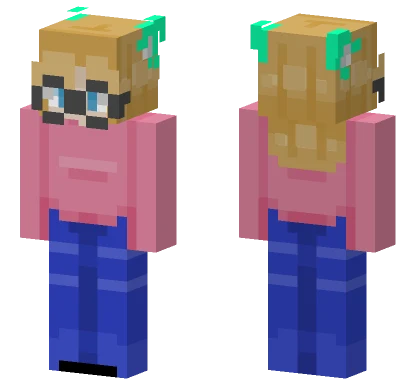 The Bright Colors Minecraft skin