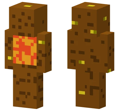 The Creaking Cave Minecraft skin