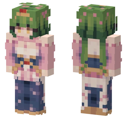 The Dragon S Beauty Minecraft skin
