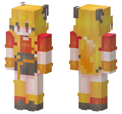 The Fawx Minecraft skin
