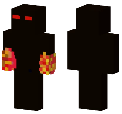 The Flames Skin Minecraft skin