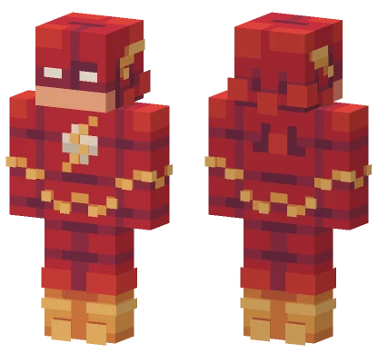 The Flash Minecraft skin