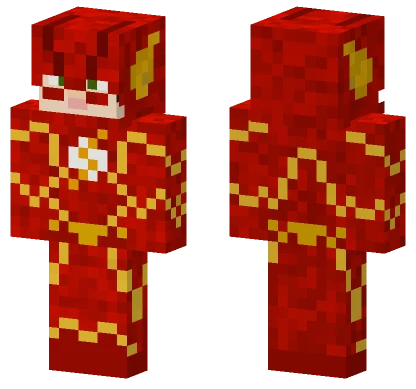 The Flash Season 6 Minecraft skin