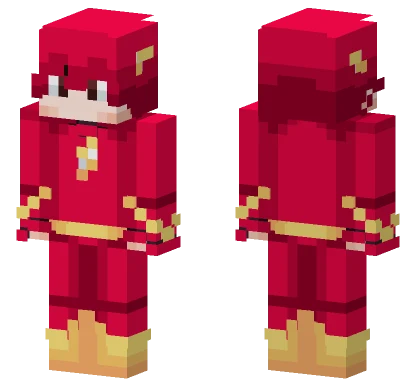 The Flash Skin Minecraft skin