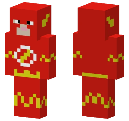 The Flash Skin Minecraft skin