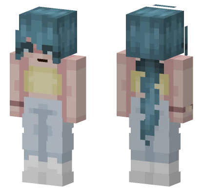 The Flowertale Reshade Minecraft skin