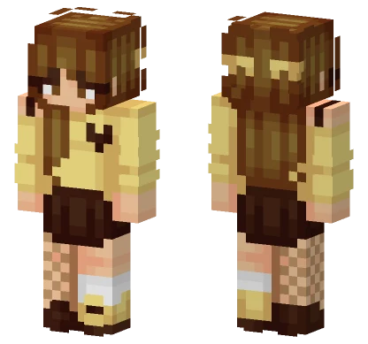 The Girl That Time Forgot Minecraft skin