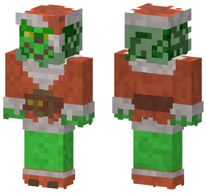 The Grinch Minecraft skin